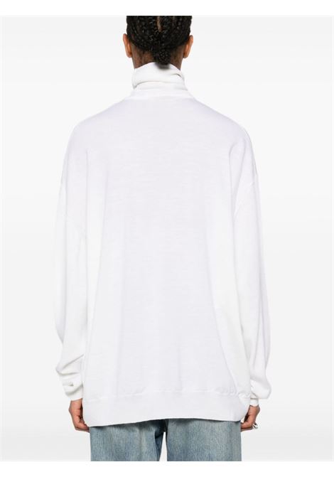 White Golden M sweater Moschino - women MOSCHINO | 090754010001