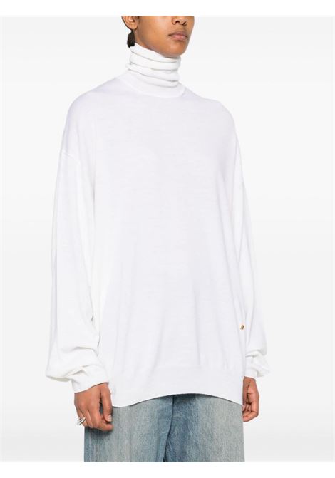 White Golden M sweater Moschino - women MOSCHINO | 090754010001