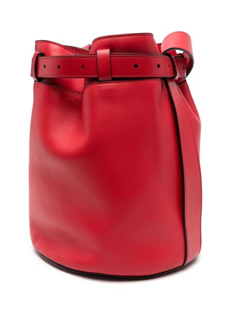 Borsa a secchiello con cintura in rosso Moschino - donna MOSCHINO | 757480020115