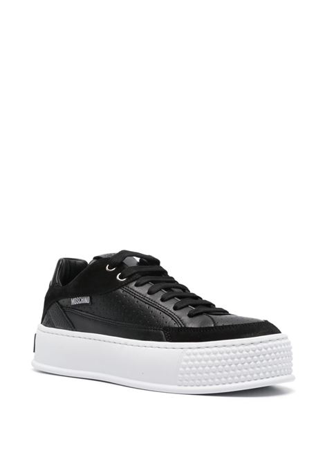 Sneakers con logo in nero Moschino - donna MOSCHINO | MA15394G1LMFE00A