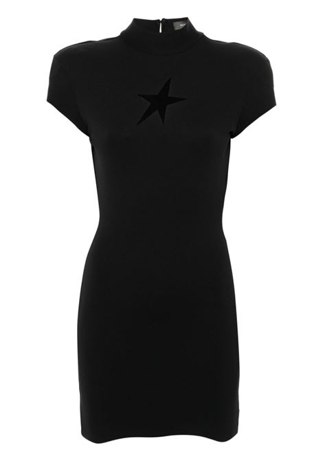 Miniabito con stella in nero Mugler - donna MUGLER | 24F1RO16268591999