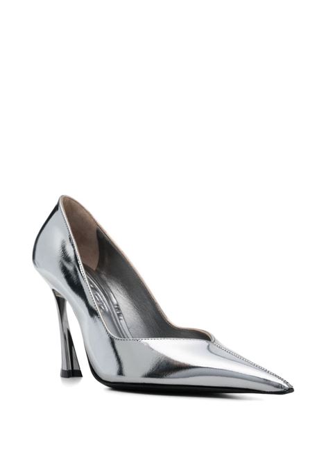 Silver 95mm Classic Fang pumps Mugler - women MUGLER | MUWFW2425SC051CM054