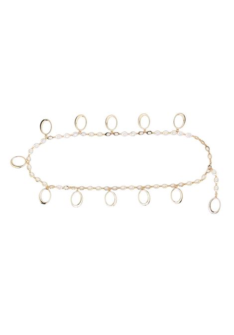 Cintura lumiere o-chain con logo in oro di Oséree - donna