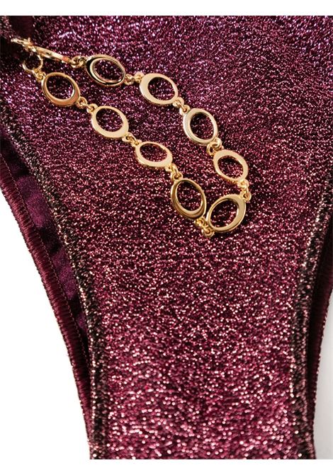 Purple Lumière O Chain lurex bikini Oséree - women OSÉREE | LBF246AUBRGN