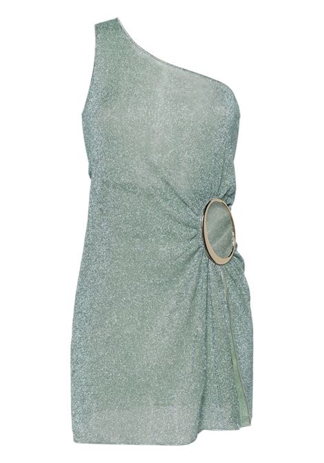 Green Lumière Maxi-O lurex minidress Oséree - women