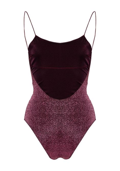 Fucsia lumiere maillot one-piece swimsuit - women OSÉREE | LIS601AUBRGN