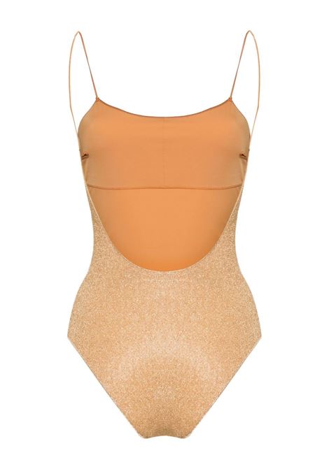 Gold Lumière lurex swimsuit - women OSÉREE | LIS601GLD