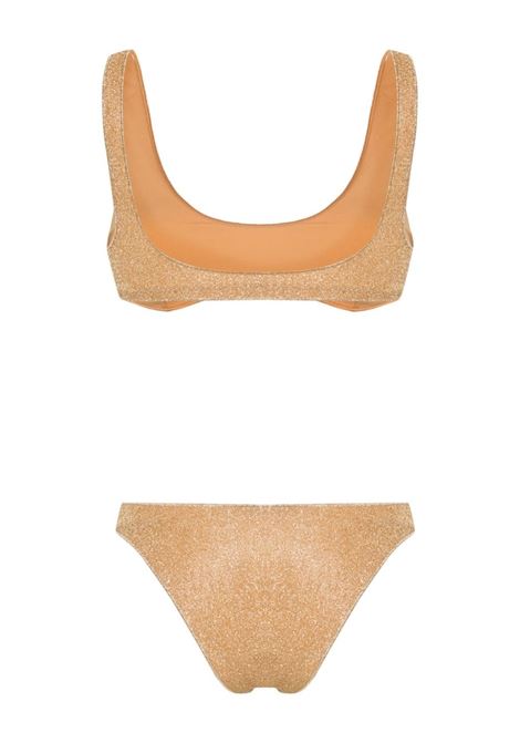 Gold Lumière Sporty lurex bikini Oséree - women OSÉREE | LSS205GLD