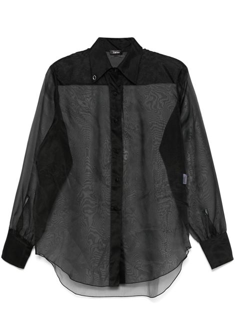 Black Organdie blouse Oséree - women