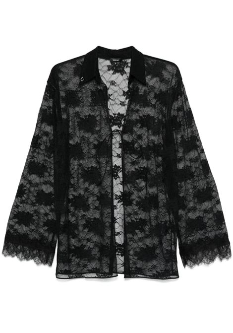 Black lace blouse Oséree - women OSÉREE | Blouses | OLC143BLK