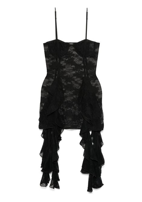 Black Volante mini dress Oséree - women OSÉREE | Dresses | OLD143BLK