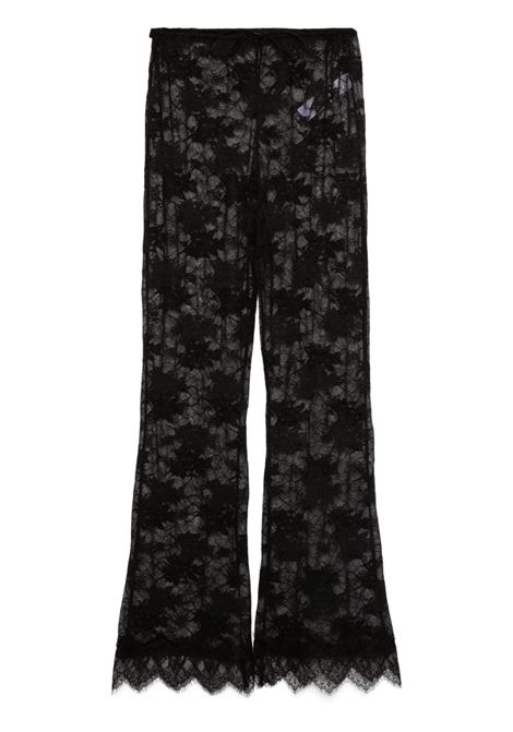 Black lace trousers Oséree - women OSÉREE | Trousers | OLP143BLK