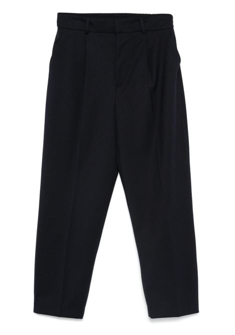 Blue pleat-detailing trousers Pt01 - women PT01 | Trousers | CDVSDAZ00STDPO360360