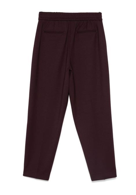 Pantaloni con piega in bordeaux Pt01 - donna PT01 | CDVSDAZ00STDTO550690