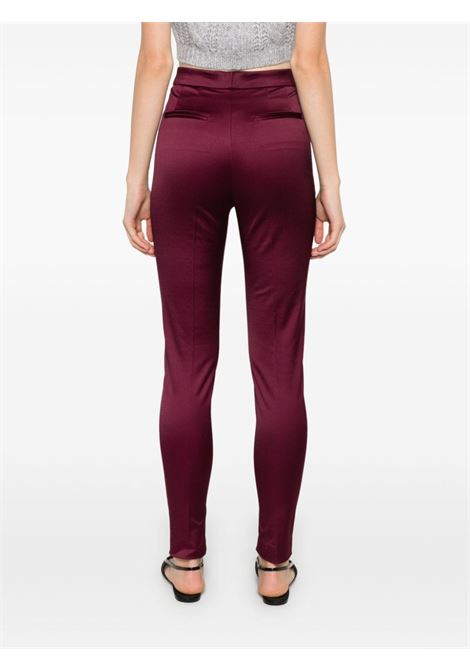 Pantaloni dritti in bordeaux Pt01 - donna PT01 | CDVSFDZ00STDTH020675