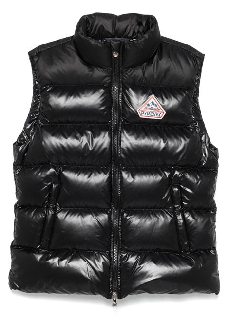 Black John sleeveless down vest Pyrenex - unisex PYRENEX | Outerwear | HUW017P0009