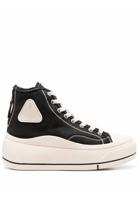 Black Kurt high-top platform sneakers - women