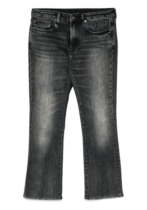 Black slim-fit jeans R13- women