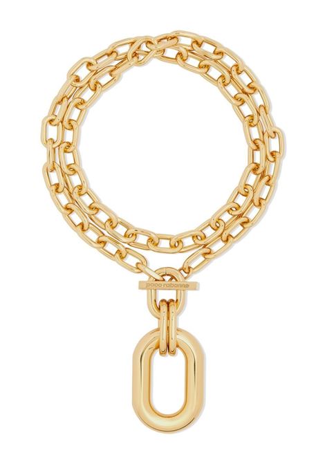 Collana placcata oro a catena color oro Rabanne - donna RABANNE | Collane | 22ABB0088MET282P710