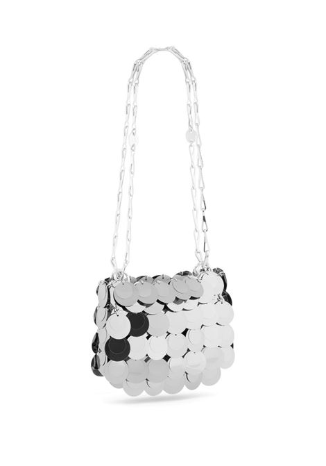 Silver Sparkle layered hand bag Rabanne - RABANNE  women RABANNE | 23ASS0137PLX001P040