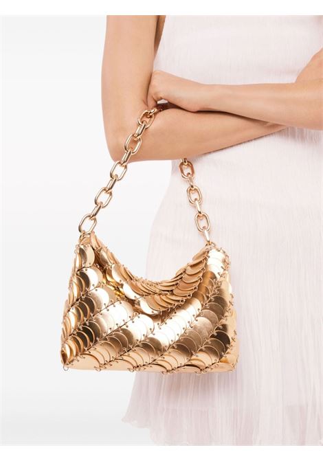 Borsa a mano con dischi in oro Rabanne - donna RABANNE | 24ESS0424CLF193P710