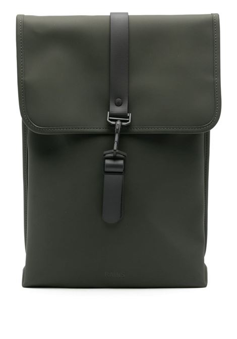 Zaino Rucksack impermeabile di Rains in verde - unisex