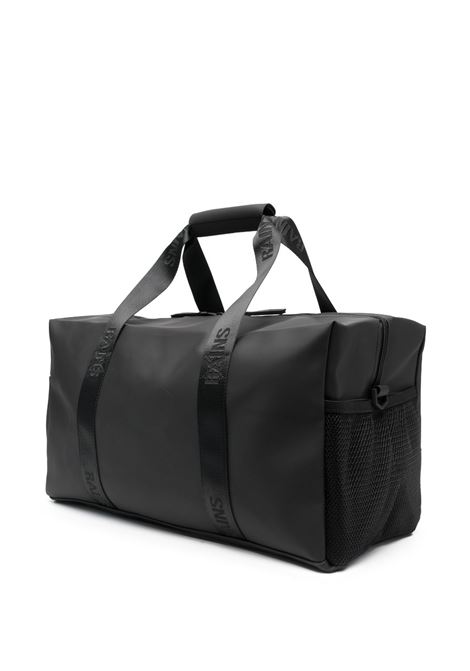 Black trail gym holdall bag Rains - unisex RAINS | RA14380BLA