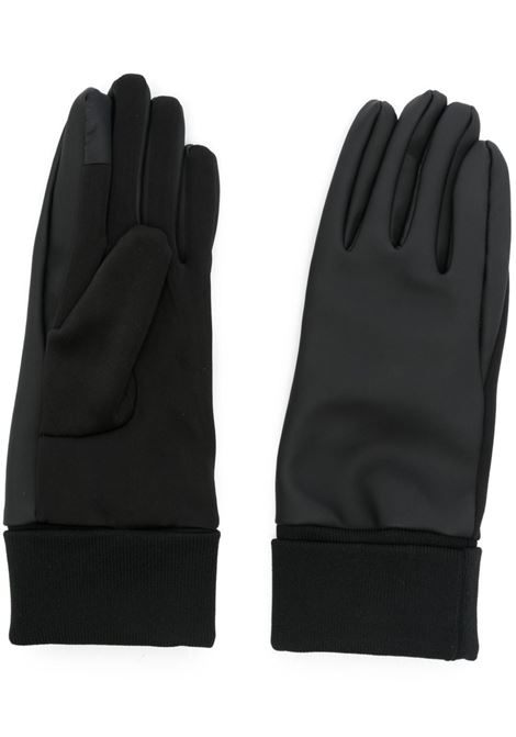 Black waterproof gloves Rains - unisex RAINS | Gloves | RA16720BLA