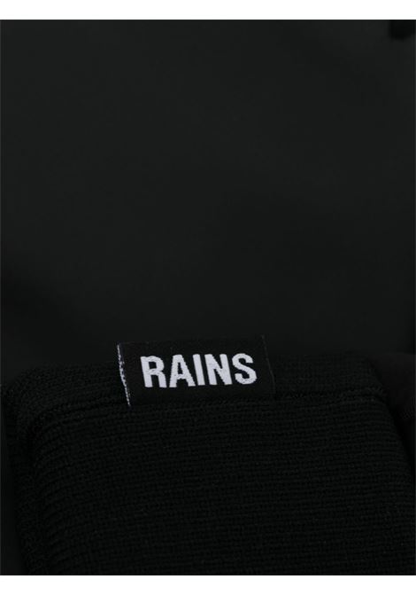 Black waterproof gloves Rains - unisex RAINS | RA16720BLA