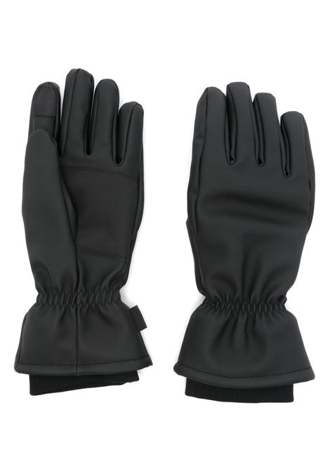 Black insulated gloves Rains - unisex