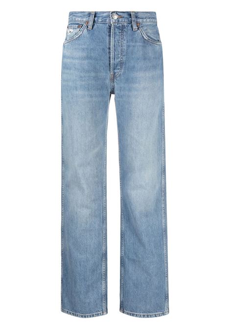 Blue '90s high-rise loose jeans Re/done - women