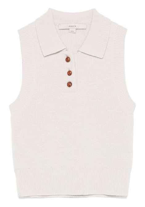 Top in maglia in beige Remain - donna REMAIN | Polo | 50216025282528