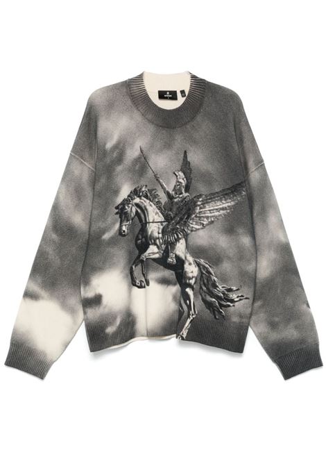 Multicolored bellerophon knit jumper Represent - men