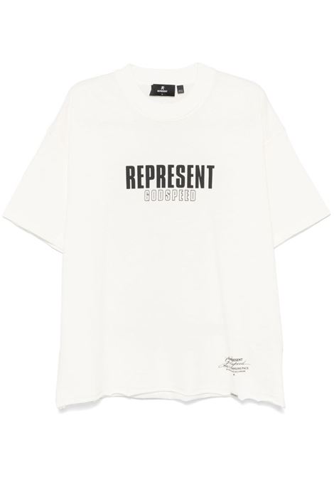 T-shirt Godspeed in bianco Represent- uomo REPRESENT | T-shirt | MLM4222072