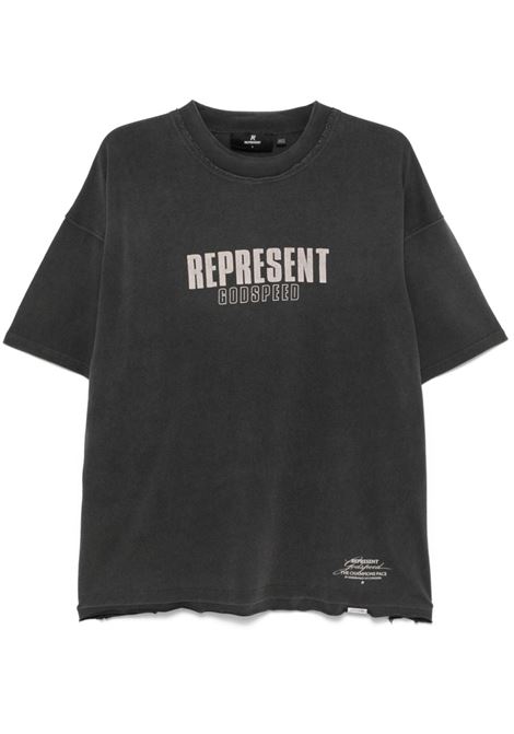 T-shirt Godspeed in nero Represent- uomo REPRESENT | T-shirt | MLM4222210