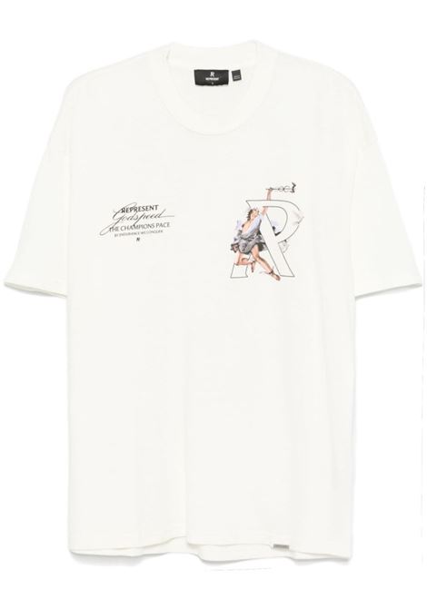 T-shirt Hermès in bianco Represent- uomo