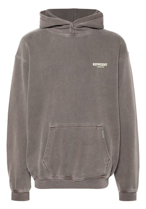 Grey Owners Club sweatshirt Represent - men