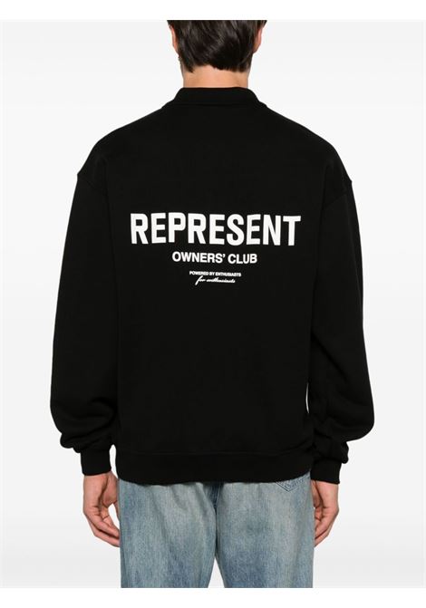 Black Represent Owners' Club sweatshirt Represent - men REPRESENT | OCM41117001