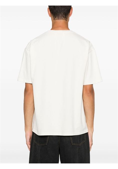 T-shirt con stampa grafica in bianco Rhude- uomo RHUDE | RHFW24TT110120241