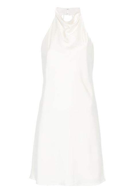 Abito midi con scollo all'americana in bianco Rotate - donna ROTATE | Abiti | 112582857857