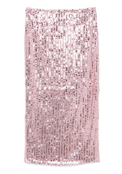 Pink sequins pencil midi skirt Rotate - women ROTATE | Skirts | 11314823072307