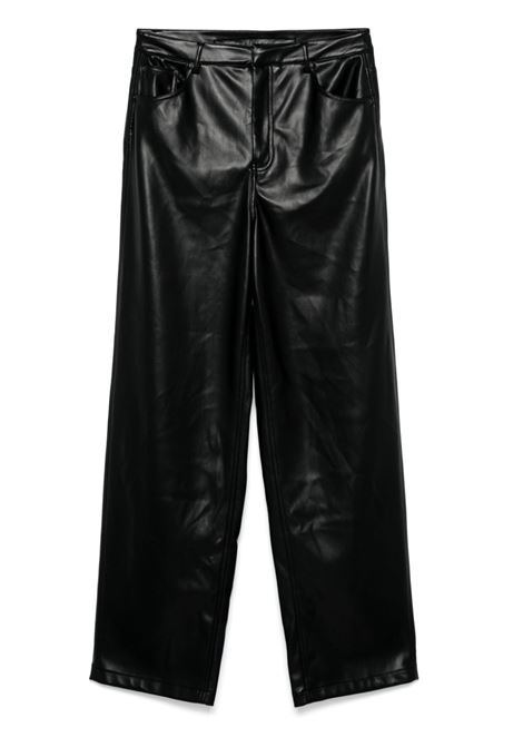 Pantaloni con cinque tasche in nero Rotate - donna