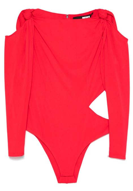 Body con nodo in rosso Rotate - donna ROTATE | Body | 11374730173017