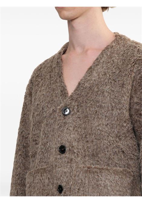 Brown Arlo cardigan Sefr - men SEFR | MFW24ARLOHEAP