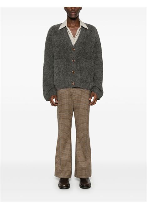 Cardigan a maniche lunghe lee in grigio Sefr - uomo SEFR | MFW24LEEGRY