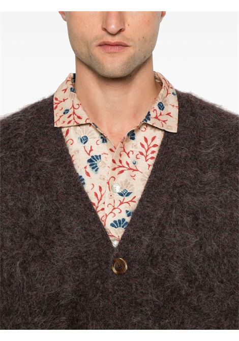 Purple lee long-sleeved cardigan Sefr - men SEFR | MFW24LEELIL