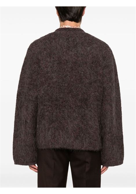 Purple lee long-sleeved cardigan Sefr - men SEFR | MFW24LEELIL