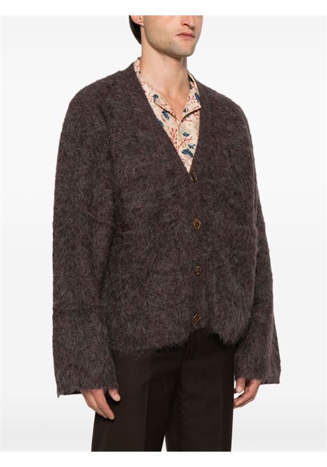 Purple lee long-sleeved cardigan Sefr - men SEFR | MFW24LEELIL