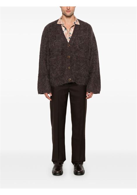 Purple lee long-sleeved cardigan Sefr - men SEFR | MFW24LEELIL