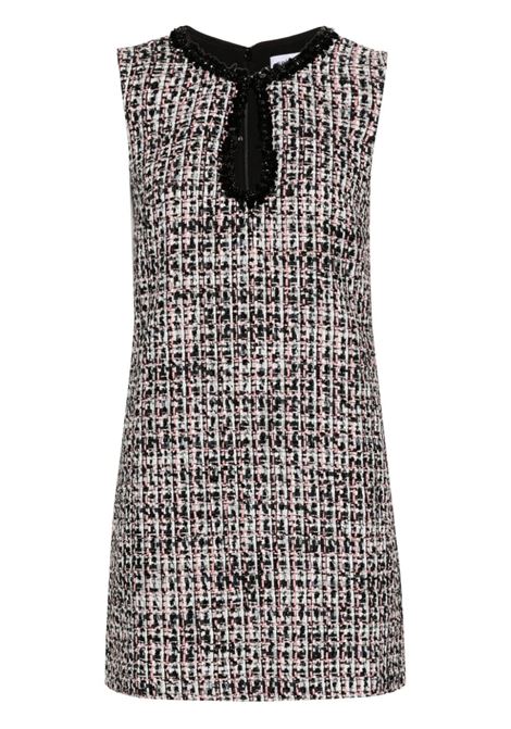 Multicolored bouclé sequin mini dress Self-Portrait - women